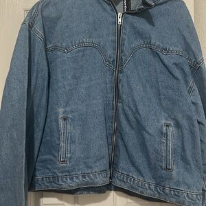Women Blue Denim Jacket